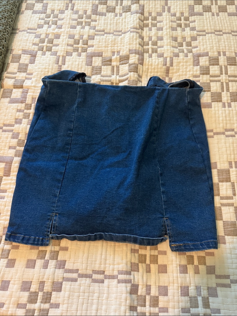 Amazon Women's Dark Blue Denim Skort